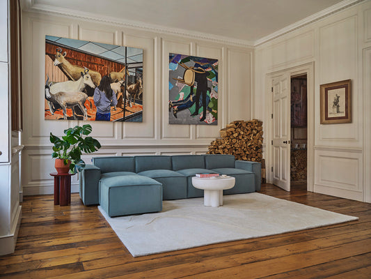 6 Blue Colour Palettes for Your Living Room