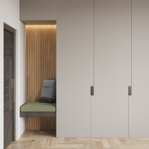 Create a minimalist bedroom