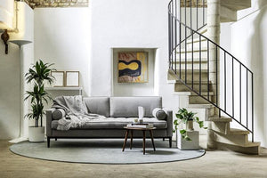 How to style & what colours go with a grey sofa