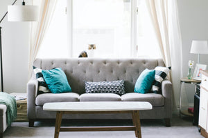 Thinking of placing your sofa in front of a window? It can be done.