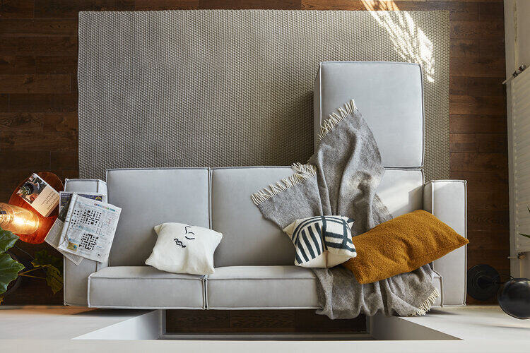 Neutral Throw Pillow Combinations for White and Gray Sofas - Room