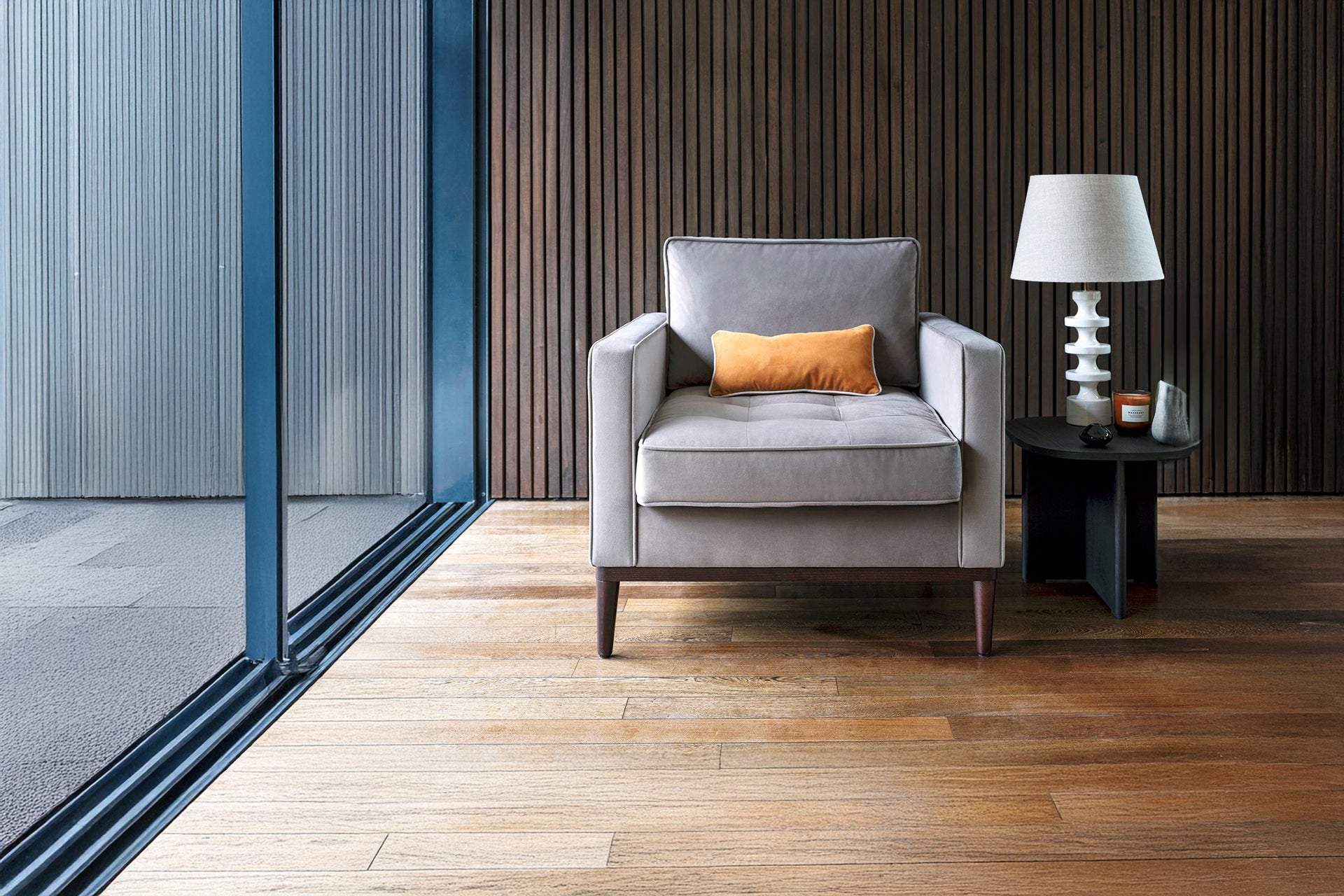 Grey Armchairs