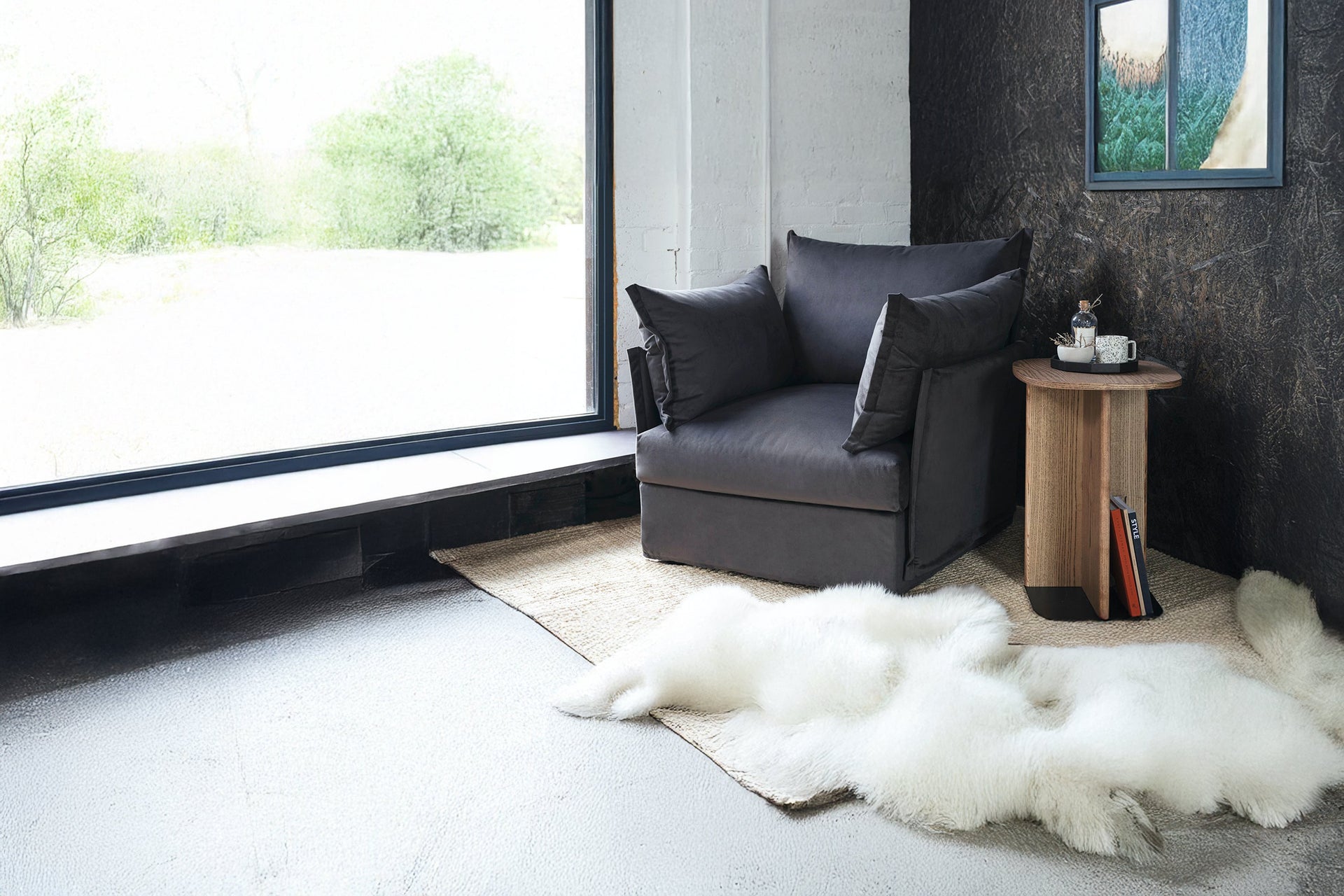 Black Armchairs