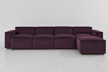 Model 03 4 seater Right chaise Grape image 01.webp
