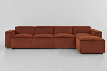 Model 03 4 seater Right chaise Umber image 01.webp