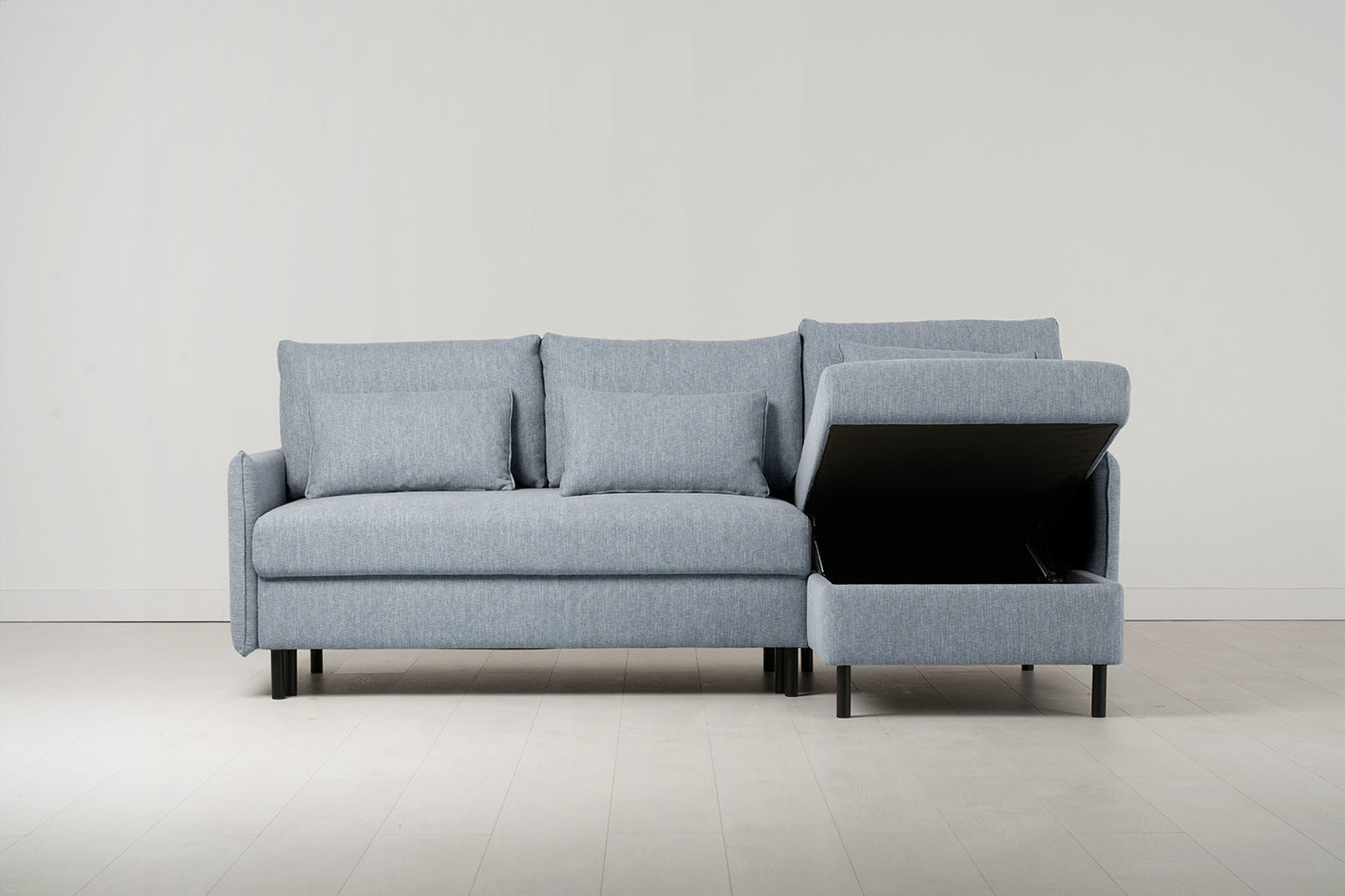 Model 12 3 Seater Right Chaise Sofa Bed With Storage