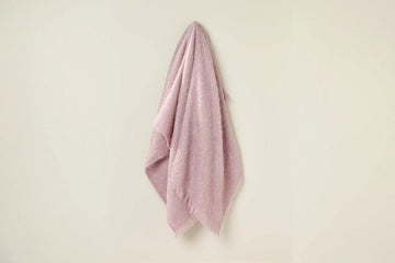 Mohair Throw Dusty pink image 01