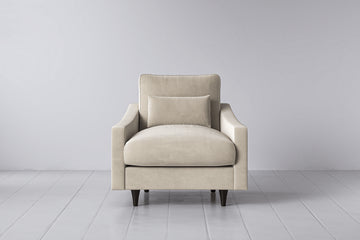 Chalk Image 1 - Model 07 Armchair in Chalk Front View.png