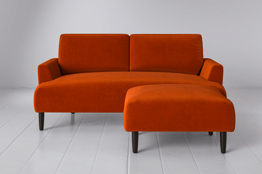 Paprika Image 1 - Model 05 2 Seater Right Chaise in Paprika Front View.png