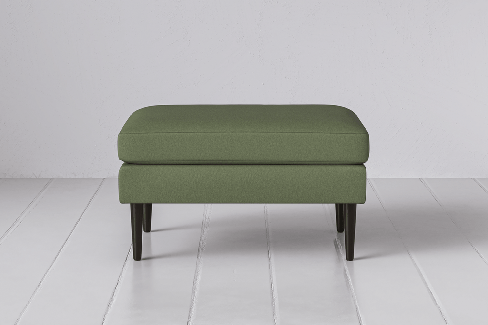 Sage Image 1 - Model 01 Ottoman in Sage Front View