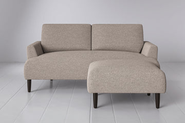 Sand Image 1 - Model 05 2 Seater Right Chaise in Sand Front View.png
