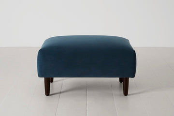 Teal image 1 - Model 05 Ottoman - Front View