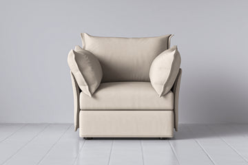 Tusk Image 1 - Model 06 Armchair in Tusk Front View