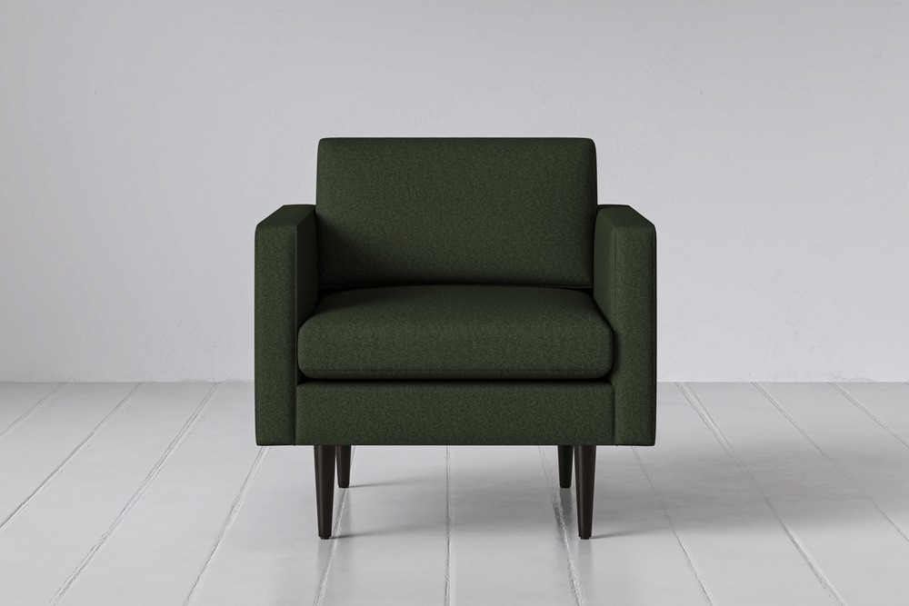 Willow Image 1 - Model 01 Armchair in Willow Front View