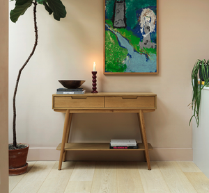 console table in hallway