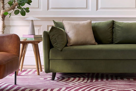 Green Velvet Sofa bed