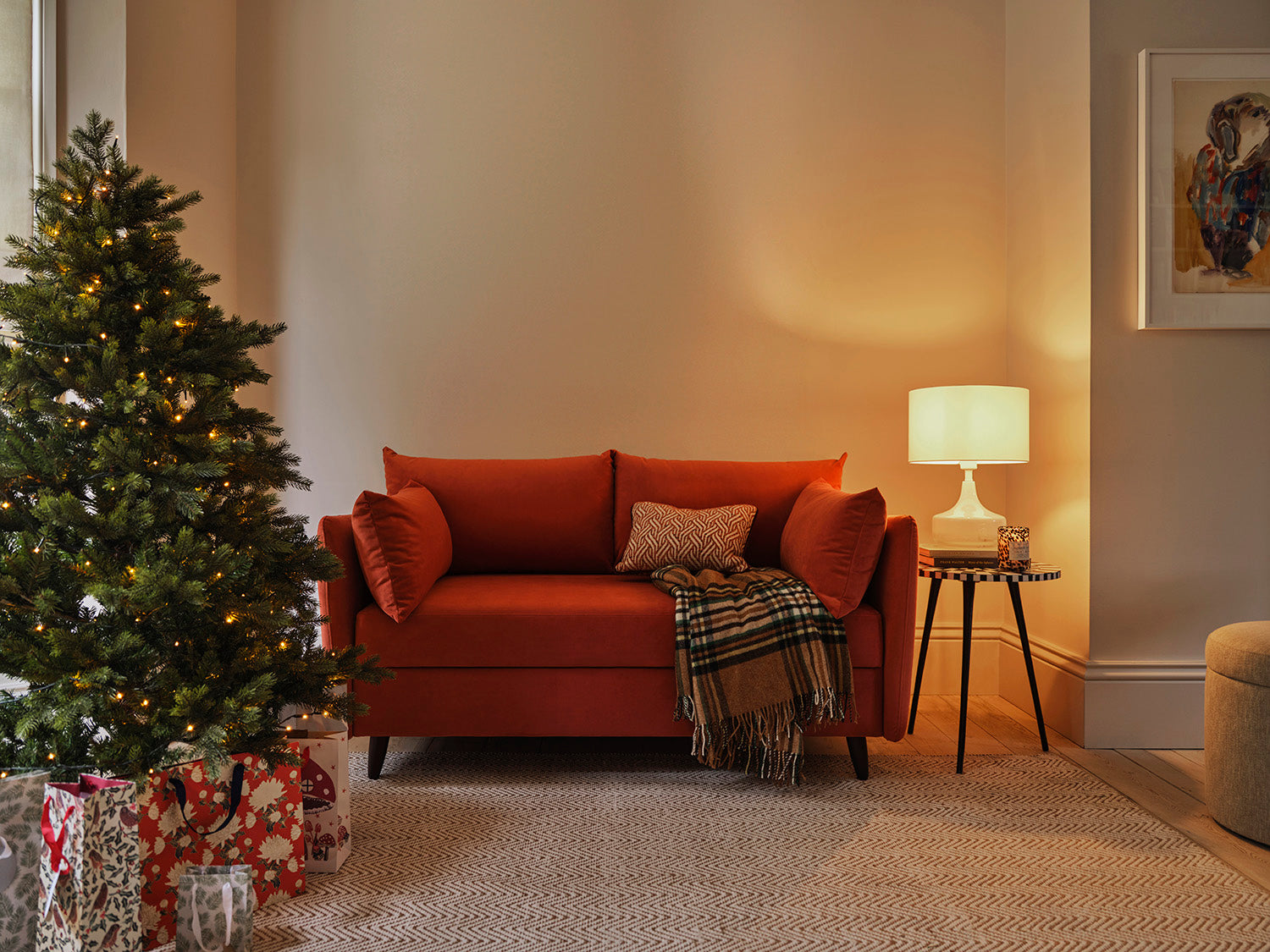 How to Accessorise Your Sofa for Winter: Throws, Cushions and Lighting ...