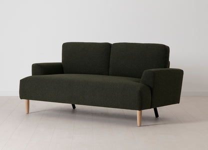 Model 05 2-Seater Sofa, Oak / Fern