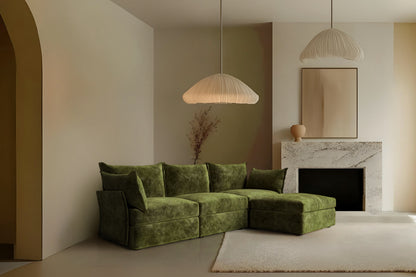 Model 06 3-Seater Right Chaise Sofa, Conifer