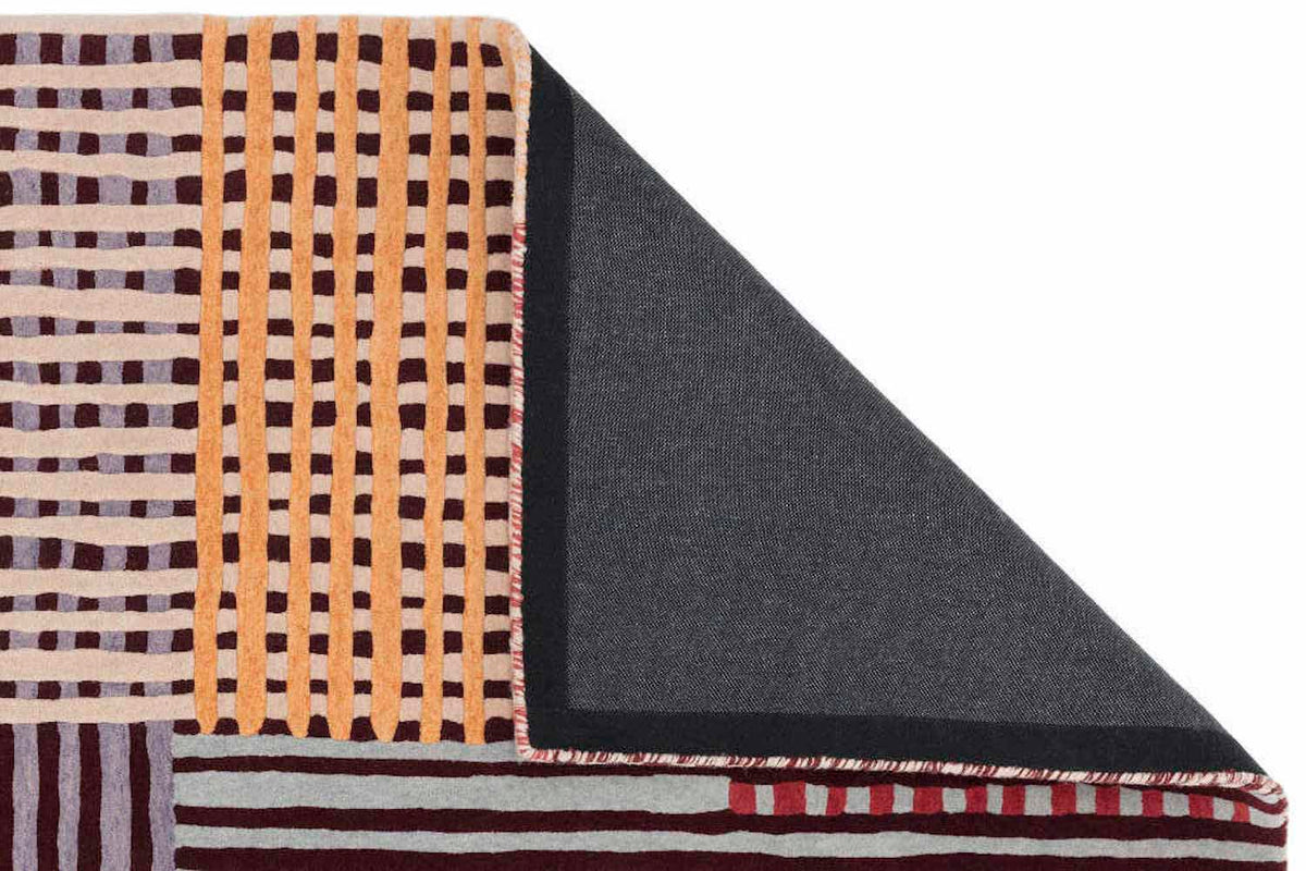 Aspect Rug Red Multi | Patterned Rugs | Red Rugs | Swyft