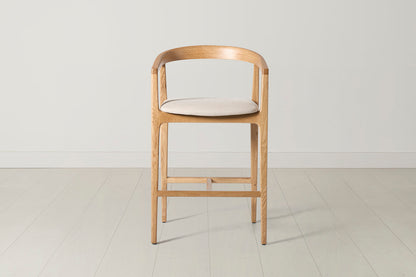 Bar Stool 01, Oak / Oatmeal