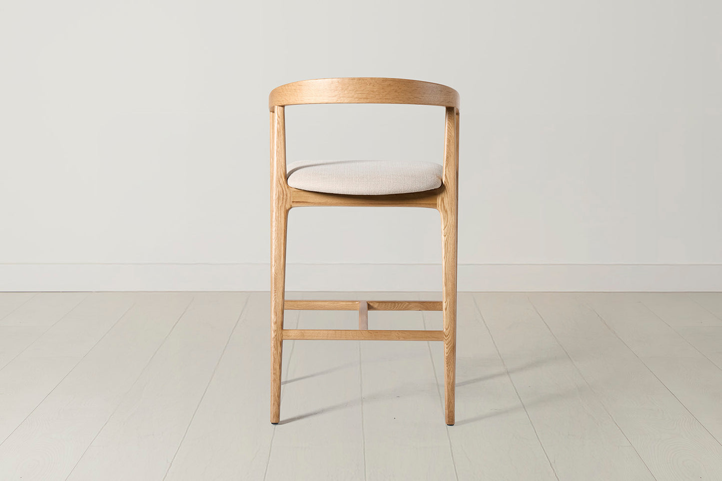 Bar Stool 01, Oak / Oatmeal