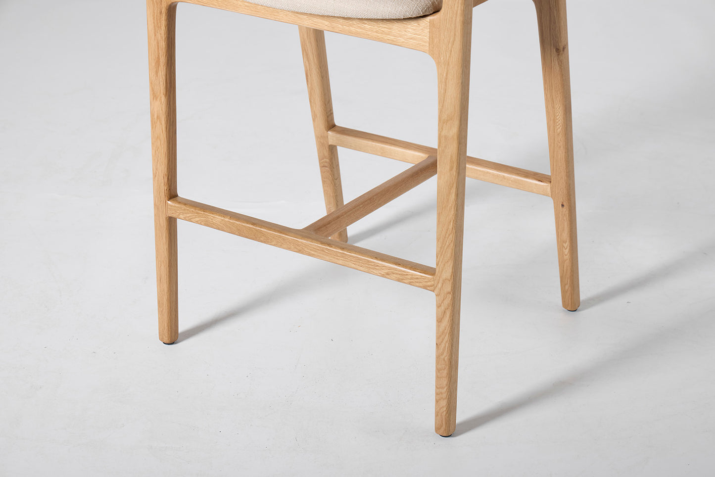 Bar Stool 01, Oak / Oatmeal