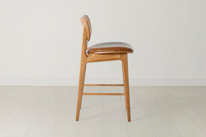 Bar Stool 02, White Oak / Maple