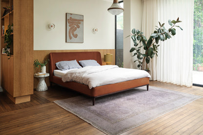 Bed 02 Super King Sized Bed, Umber