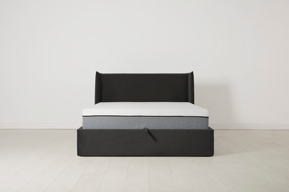 Bed 03 Storage Double Bed, Charcoal