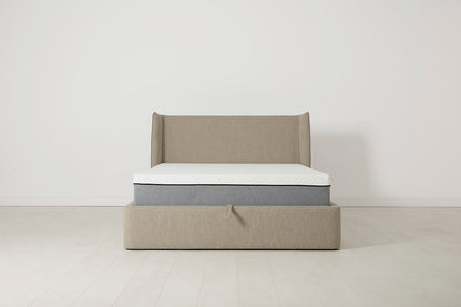 Bed 03 Storage Double Bed, Pumice