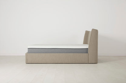 Bed 03 Storage Super King Sized Bed, Pumice