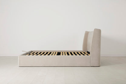 Bed 03 Storage Super King Sized Bed, Chalk