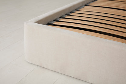 Bed 03 Storage Super King Sized Bed, Chalk