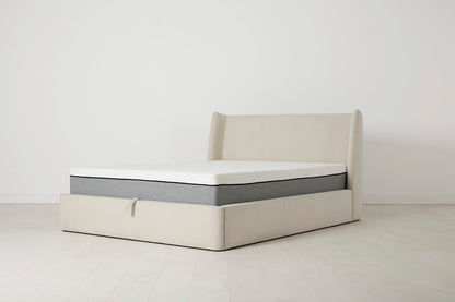 Bed 03 Storage King Sized Bed, Bone