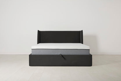Bed 03 Storage King Sized Bed, Charcoal