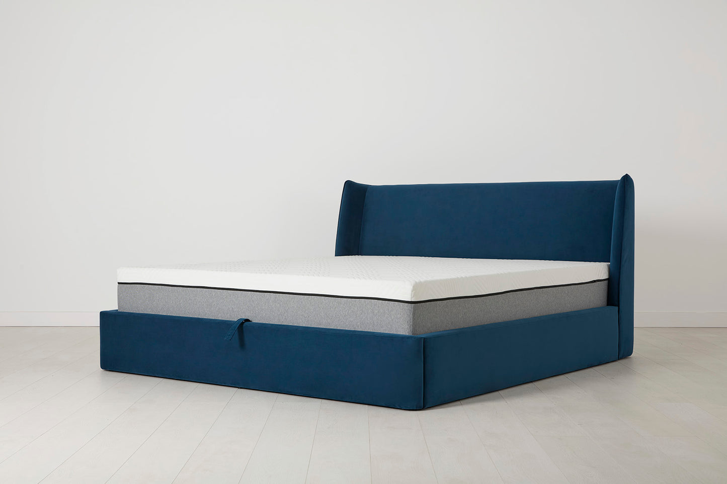 Bed 03 Storage Super King Sized Bed, Teal