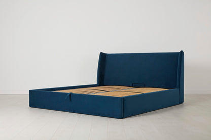 Bed 03 Storage Super King Sized Bed, Teal