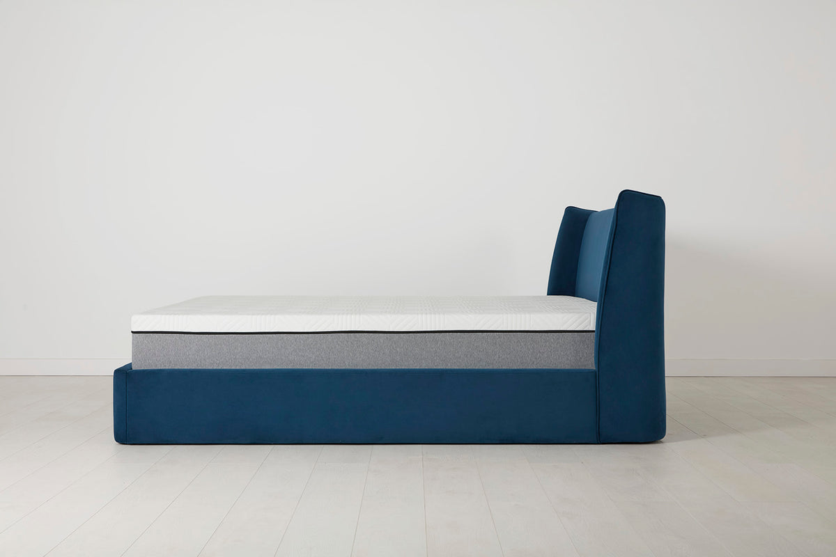 Bed 03 Storage Super King Sized Bed, Teal