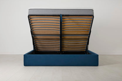 Bed 03 Storage Double Bed, Teal