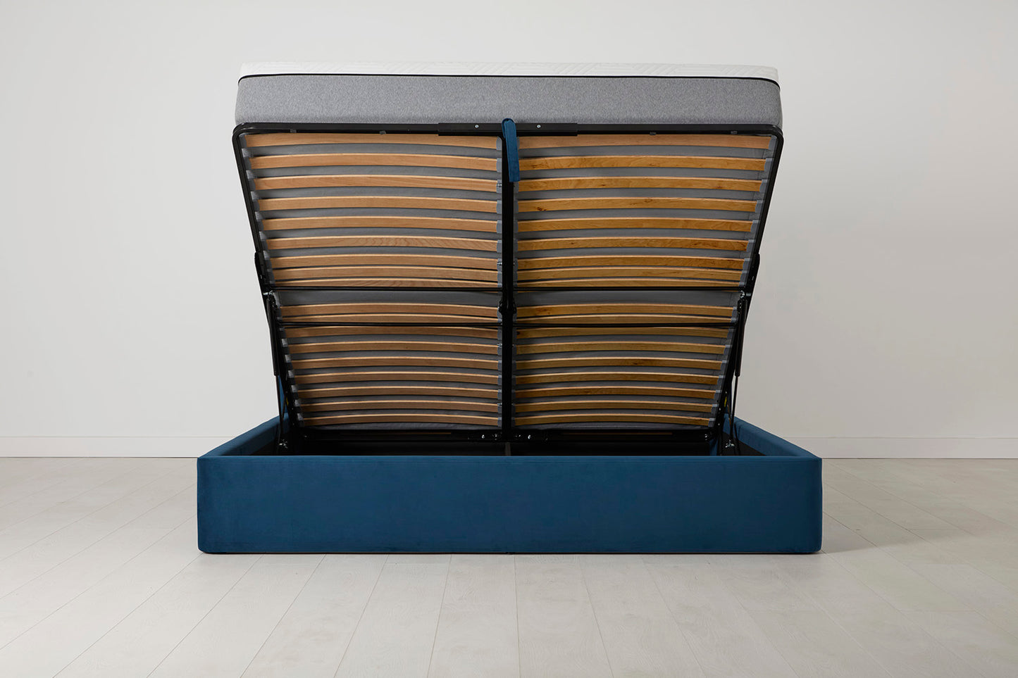 Bed 03 Storage Super King Sized Bed, Teal
