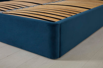 Bed 03 Storage Super King Sized Bed, Teal