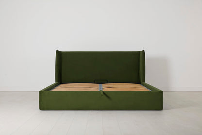 Bed 03 Storage Super King Sized Bed, Vine