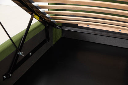 Bed 03 Storage Super King Sized Bed, Vine
