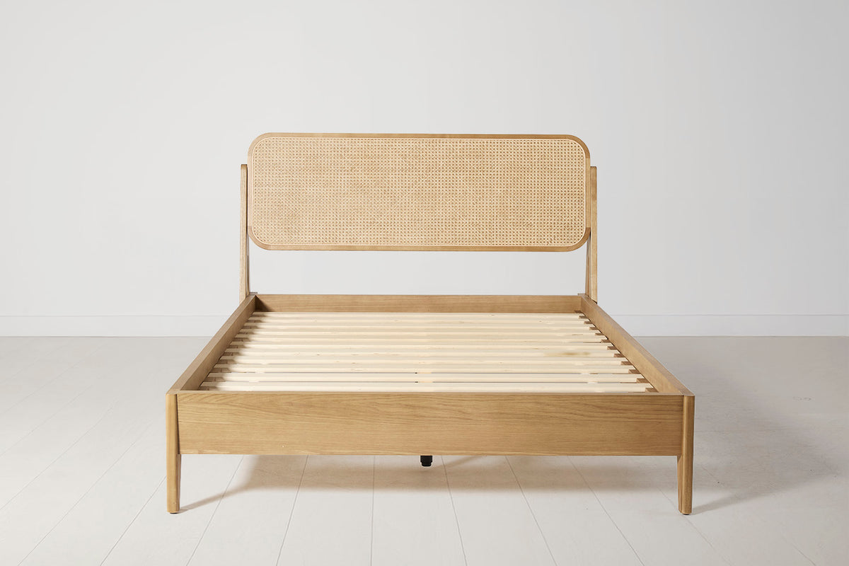 Bed 04 Double Bed, Oak