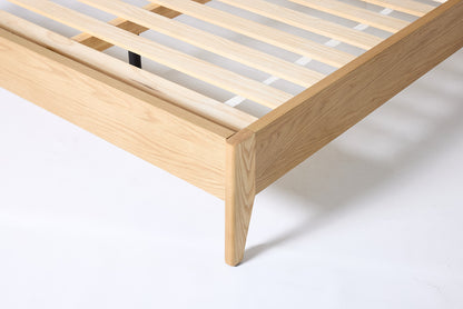 Bed 04 Double Bed, Oak