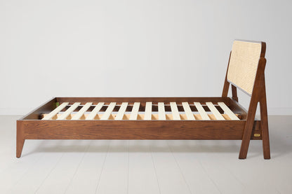 Bed 04 King Sized Bed, Walnut