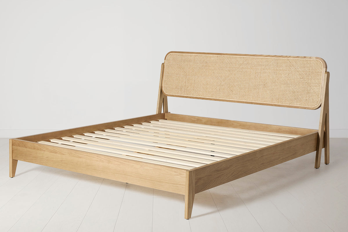 Bed 04 Super King Sized Bed, Oak