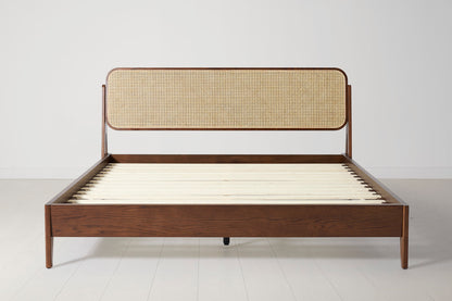 Bed 04 Super King Sized Bed, Walnut