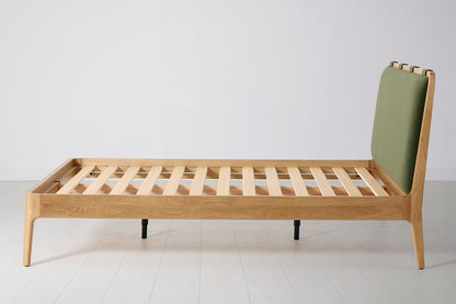 Bed 05 Double Bed, Oak / Vine